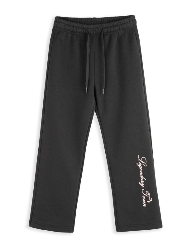 סווטשירט עם שרוכים בשרוולים בנות