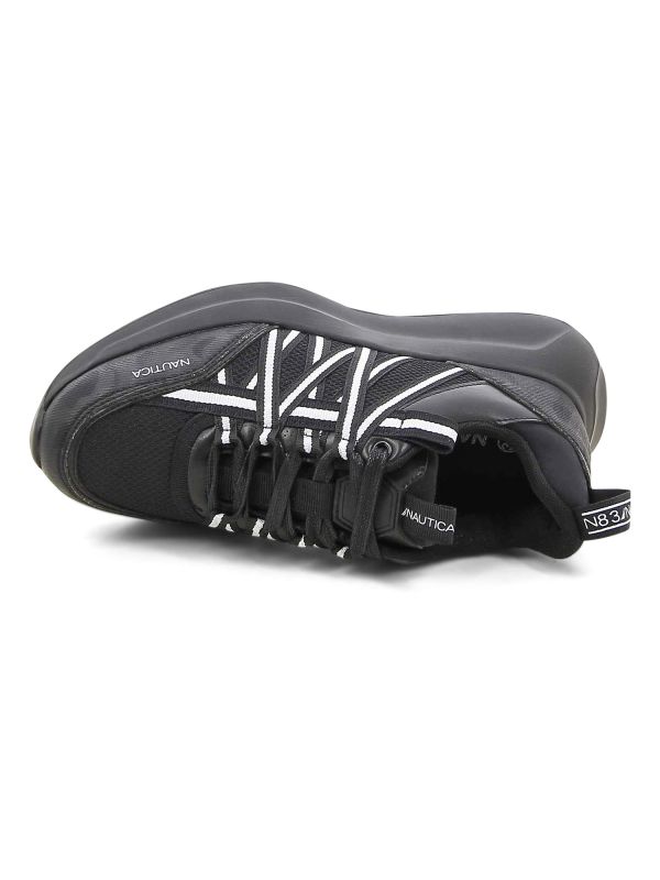 נעלי סניקרס NAUTICA עם סוליה מוגבהת לנוער