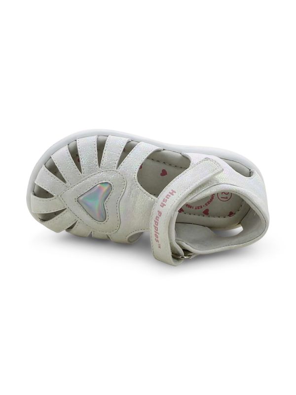 סנדלי לבבות HUSH PUPPIES לפעוטות