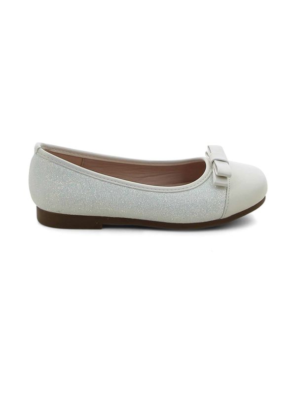 נעלי בלרינה עם פפיון לילדות