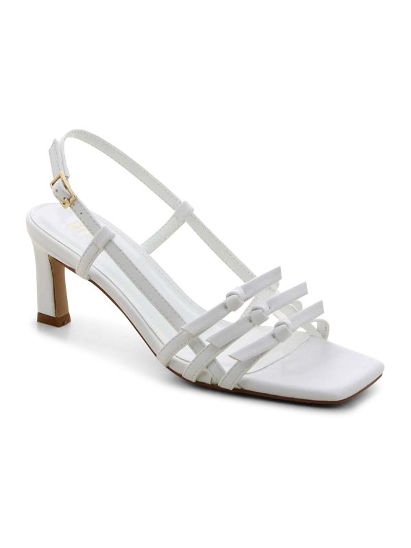 סנדלי עקב שלוש רצועות לנשים