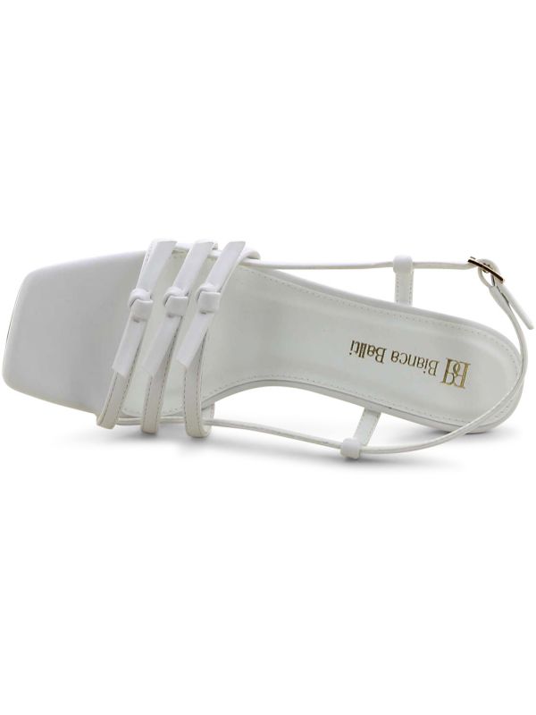 סנדלי עקב שלוש רצועות לנשים