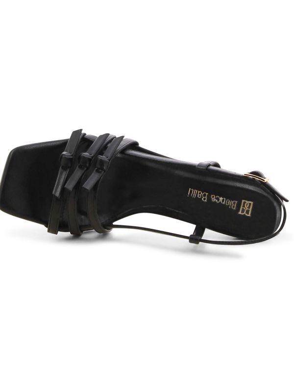 סנדלי עקב שלוש רצועות לנשים