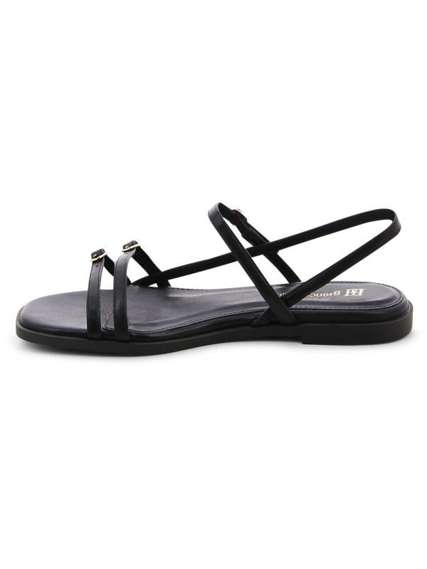 סנדלים שטוחים עם רצועות לנשים