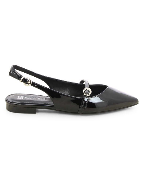 נעלי סירה שטוחות מטאליות לנשים