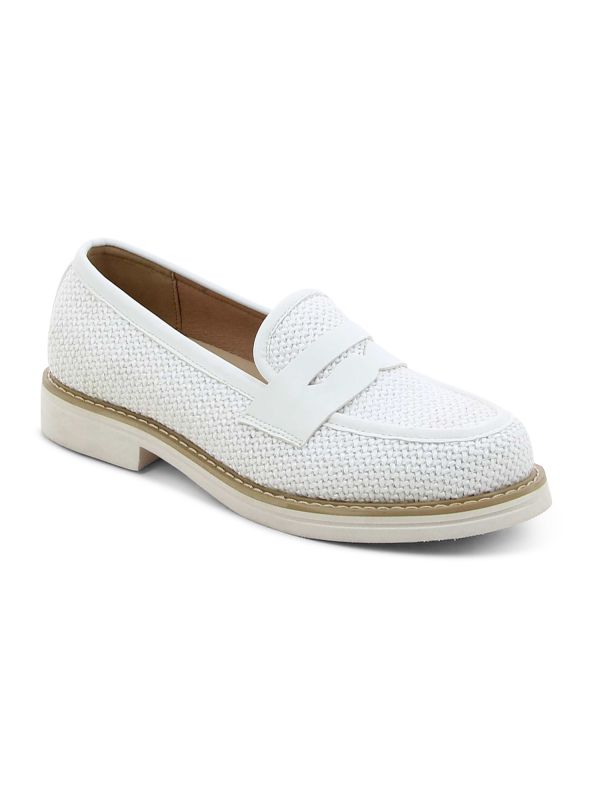 נעלי מוקסין קלועות לנשים