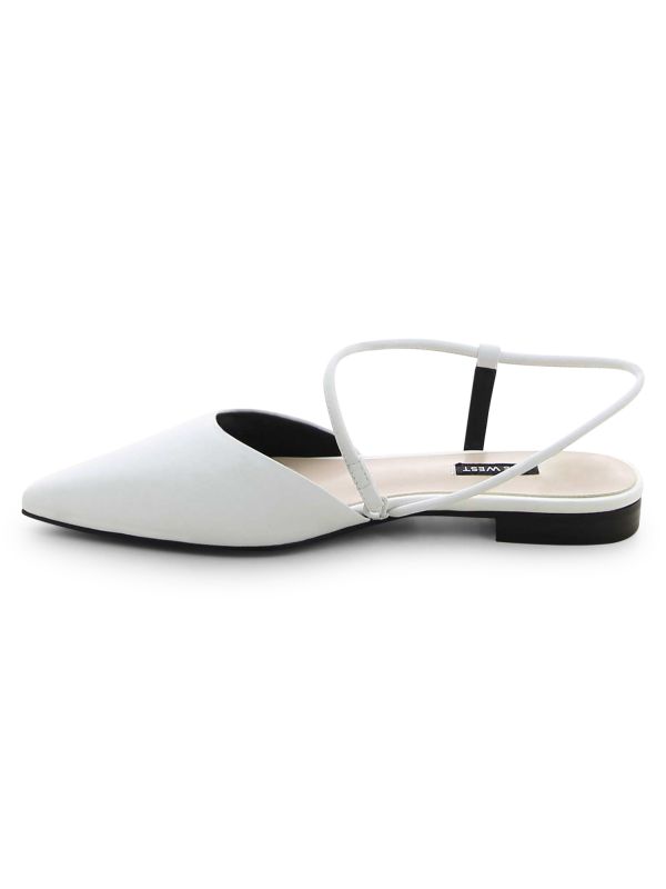 נעלי סירה שטוחות עם רצועה דקה לנשים