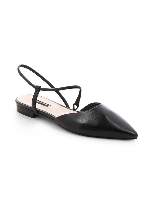 נעלי סירה שטוחות עם רצועה דקה לנשים