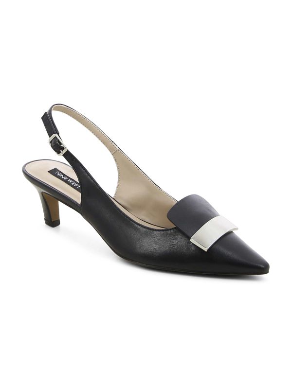 נעלי סירה מבריקות עם עקב לנשים