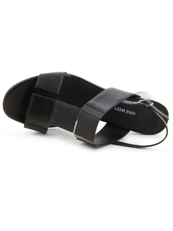 סנדלי נשים עם עקב שקוף