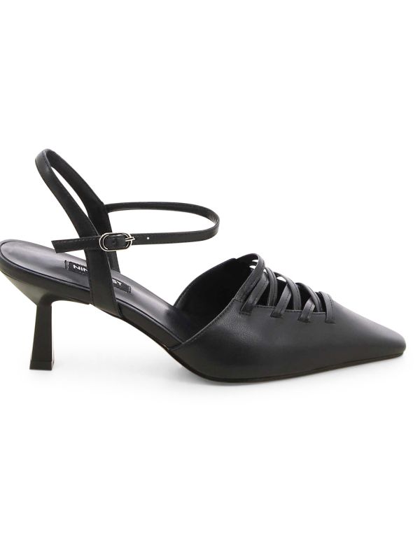 נעלי עקב עם שרוכים לנשים