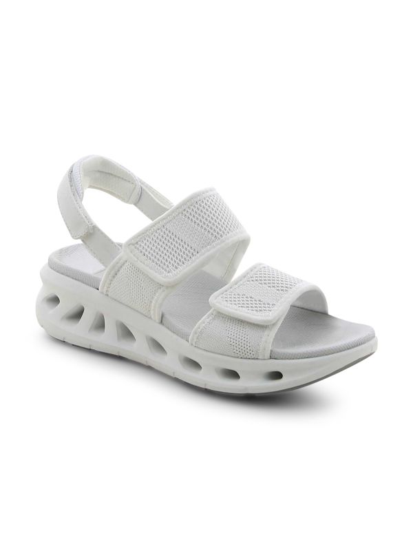 סנדלי רצועות עם סוליה מחוררת לנשים