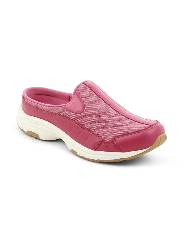 כפכפי נוחות ספורטיביים בורוד לנשים