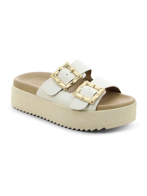 כפכפי פלטפורמה עם רצועות לנשים