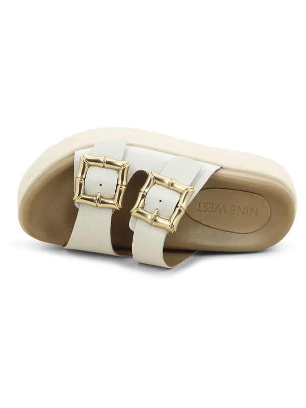 כפכפי פלטפורמה עם רצועות לנשים