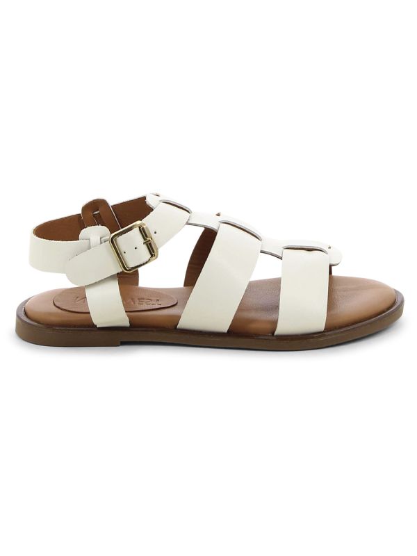 סנדלי גלדיאטור שטוחים לנשים