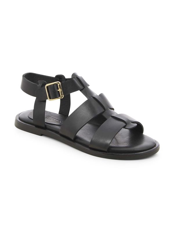 סנדלי גלדיאטור שטוחים לנשים