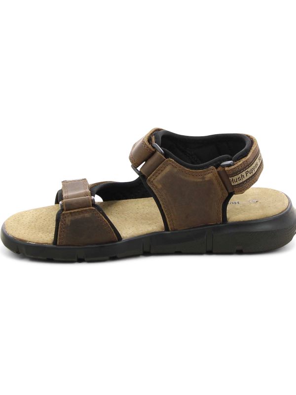 סנדלי רצועות וולקרו צד לגברים HUSH PUPPIES