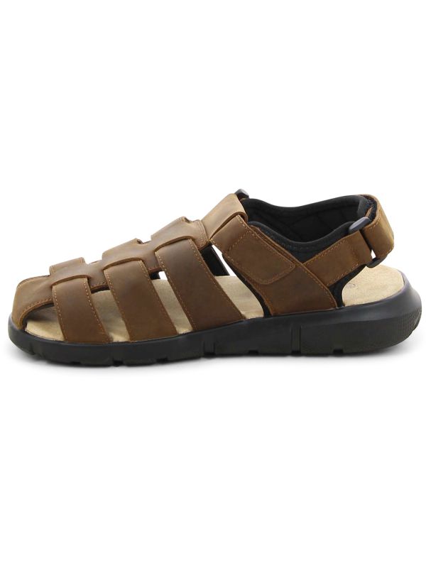 סנדלים קלועים עם גומי לגברים HUSH PUPPIES