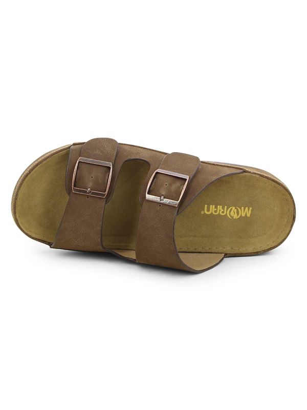 כפכפי נוחות עם אבזמים לגברים