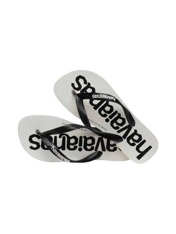 נעלי אצבע HAVAIANS שחור לבן לגברים