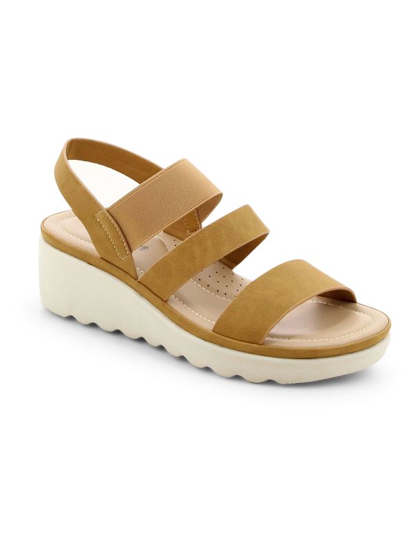 סנדלי רוקי עם רצועה אלסטית לנשים