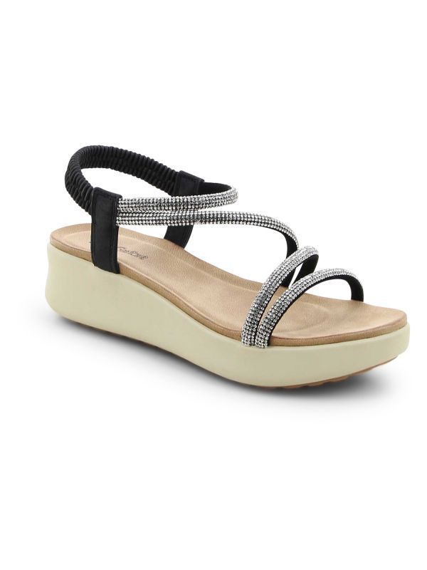 סנדלי רוקי עם אבנים לנשים