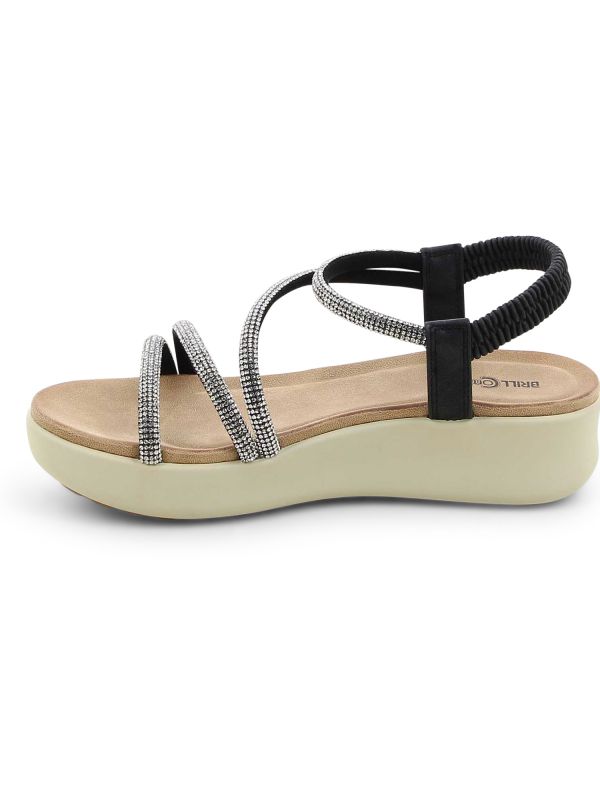 סנדלי רוקי עם אבנים לנשים