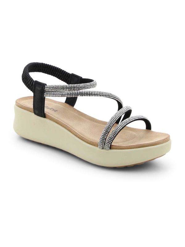 סנדלי רוקי עם אבנים לנשים