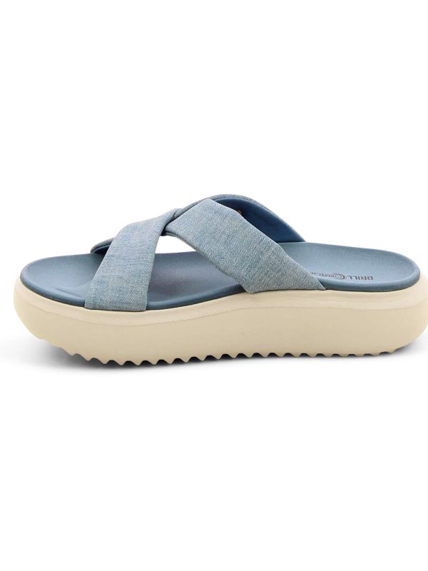 כפכפי פלטפומה רצועות מוצלבות לנשים