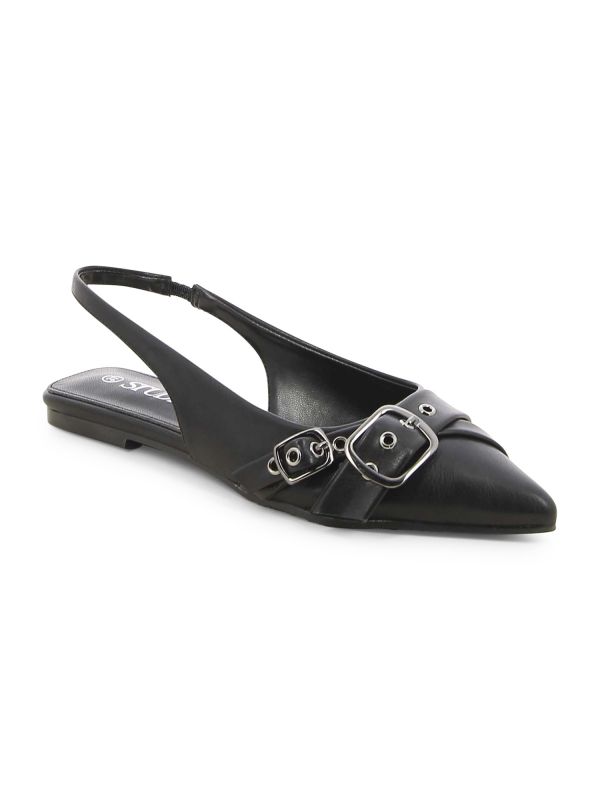 נעלי סירה עם פתח אחורי לנשים