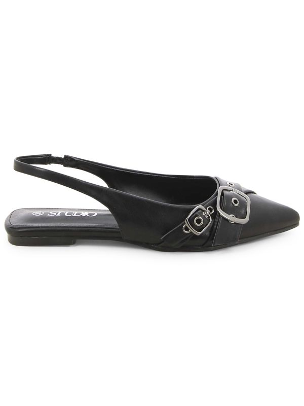 נעלי סירה עם פתח אחורי לנשים