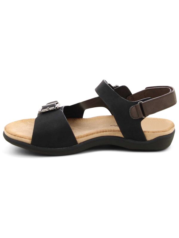 סנדלים שטוחים עם אבזמים DOCKERS לנשים