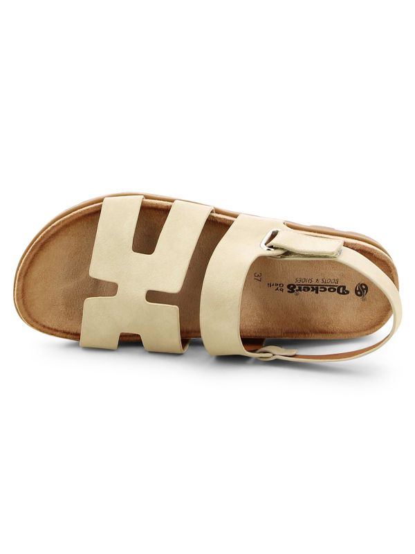 סנדלי וולקרו שטוחים DOCKERS לנשים