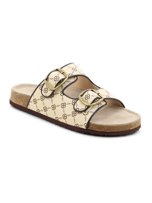 כפכפי רצועות עם דוגמא לנשים