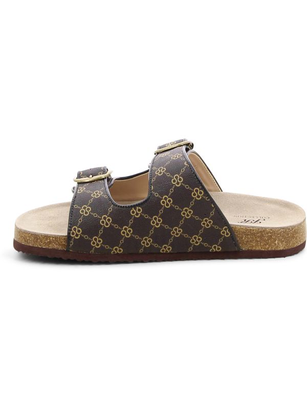 כפכפי רצועות עם דוגמא לנשים