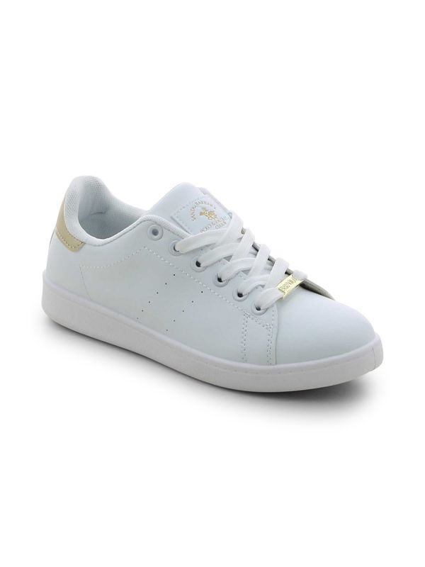 נעלי סניקרס קלאסיות שחור לבן LEE COOPER