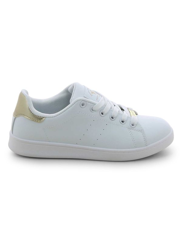 נעלי סניקרס קלאסיות שחור לבן LEE COOPER