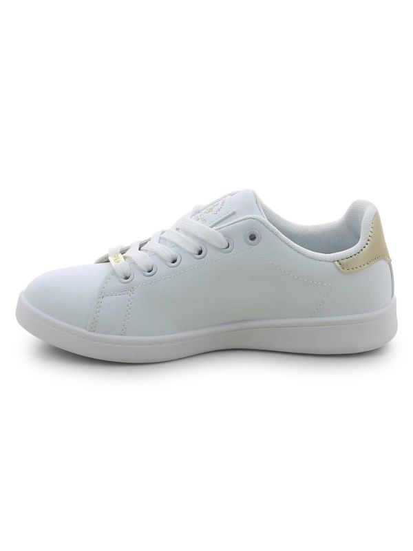נעלי סניקרס קלאסיות שחור לבן LEE COOPER