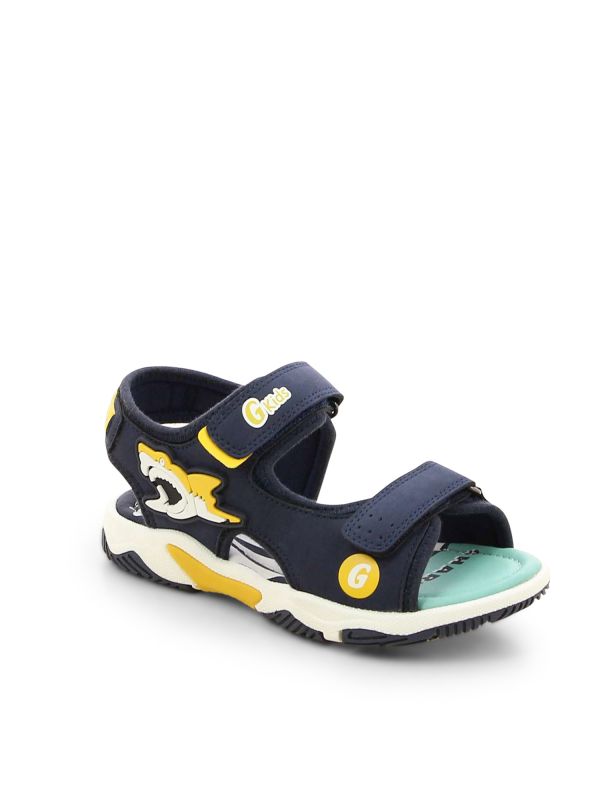 סנדלי ילדים דוגמת כריש