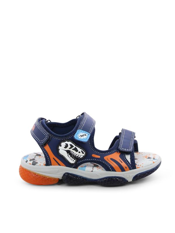 סנדלי דינוזאור עם רצועות וולקרו לילדים