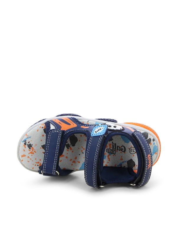 סנדלי דינוזאור עם רצועות וולקרו לילדים