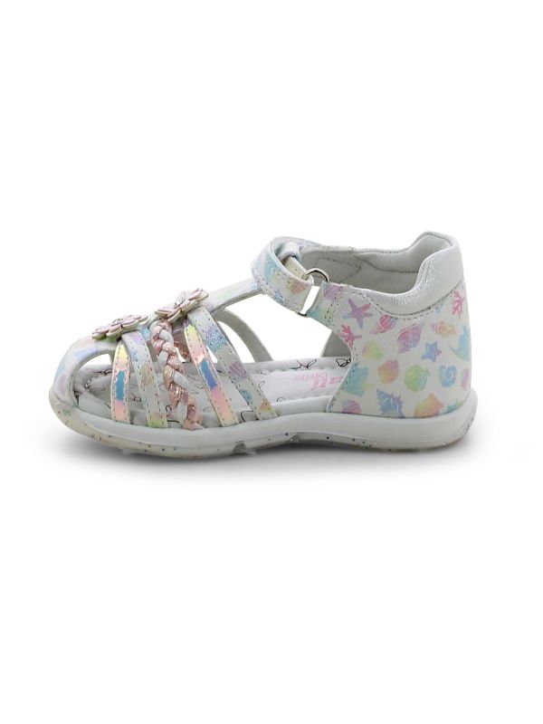 סנדלי פעוטות קלועים דוגמת אוקיינוס