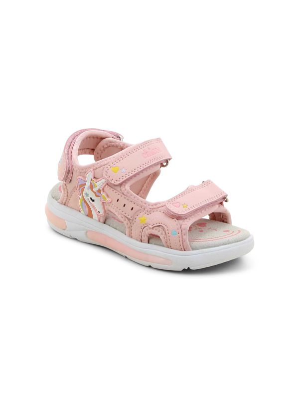 סנדלי יוניקורן רצועות וולקרו לילדות