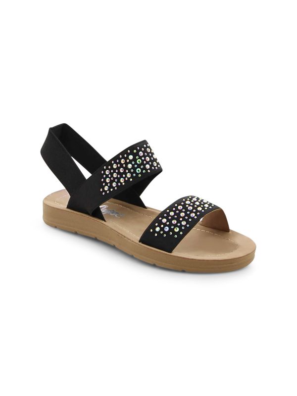 סנדלי יהלומים לילדות