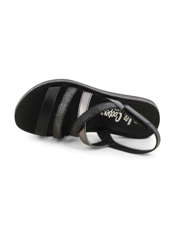 סנדלי ילדות קלועים ב3- גוונים