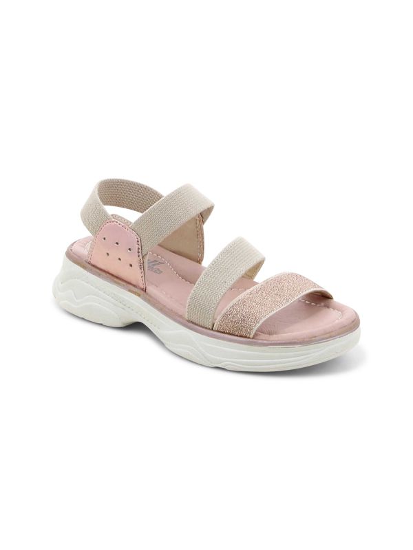 סנדלי רצועות מנצנצות לילדות