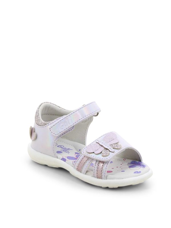 סנדלי ילדות דוגמת פרפר