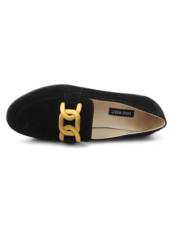 נעלי מוקסין עם אבזם לנשים