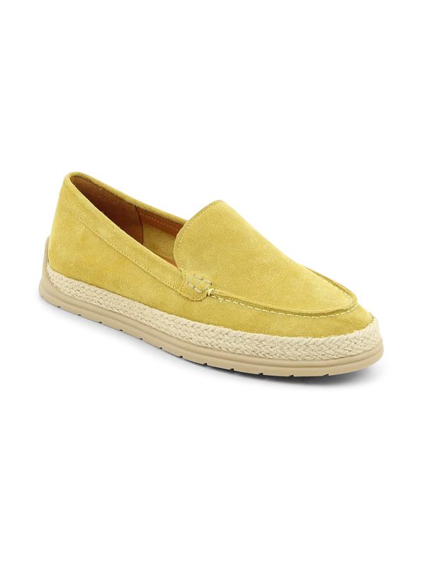 נעלי מוקסין זמש עם סוליית אספדריל לנשים